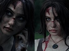 Россиянка сделала косплей на Лару Крофт из Tomb Raider в мрачной эстетике