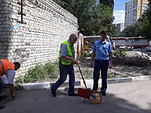 В Заводском районе проверили качество работ по благоустройству дворов