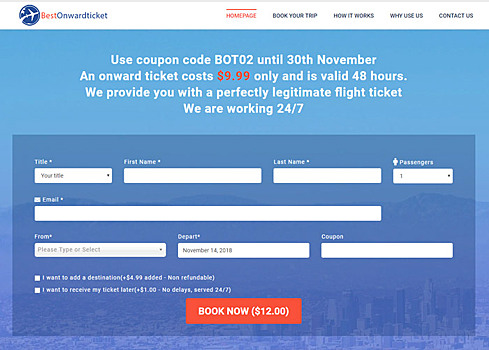 Авиабилет для визы: это легально?