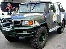 Необычный гибридный пикап из «Волги» и «Шишиги»