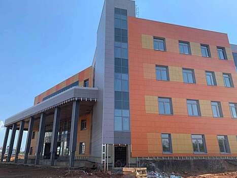 Детская областная больница в Оренбурге готова на 96%