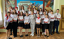 Курские школьники получили стипендию торговой сети «Европа»
