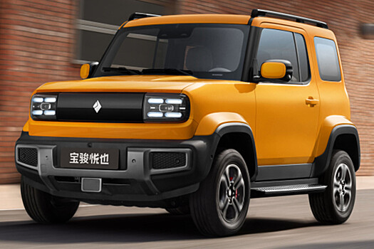 В России появились в продаже кроссоверы Baojun Yueye за 2,3 млн рублей