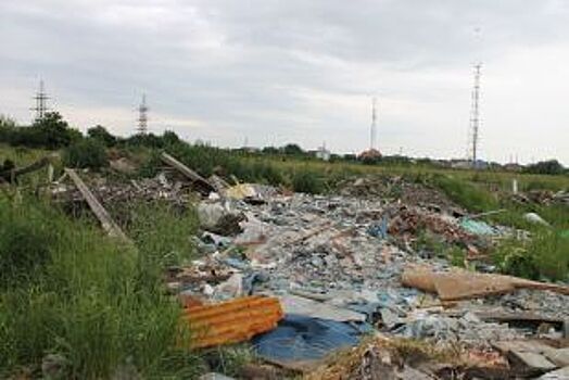 Бурнаковская низина превратилась в свалку мусора