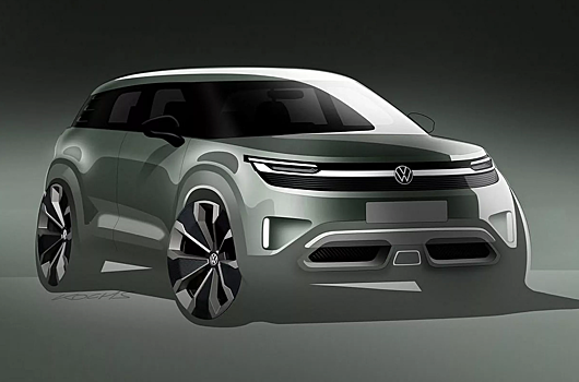 Volkswagen готовит «зеленую» альтернативу T-Cross: первые изображения
