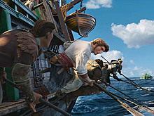 Женщина на корабле, волынка и подводный монстр в отрывке из мультфильма «The Sea Beast»