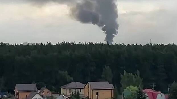 Молния ударила в частный дом в микрорайоне Востряково в Домодедове