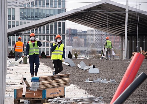 Строительство первого этапа улично-дорожной сети на территории АДЦ «Коммунарка» завершится в 2022 году