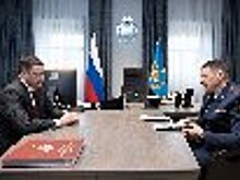 Состоялась рабочая встреча начальника УФСИН России по Псковской области с Губернатором региона
