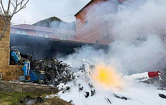 ТАСС: причиной крушения вертолета в Дагестане стала техническая неисправность