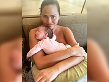 37-летняя Тейген снялась обнаженной спустя три месяца после родов