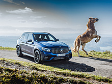 3,8  секунды до сотни: тест-драйв AMG GLC 63 S