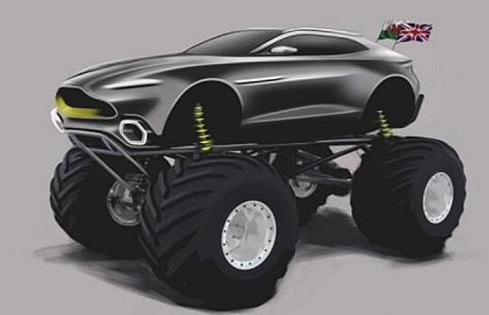 Специально для гонок Monster Jam Aston Martin разработала Project Sparta