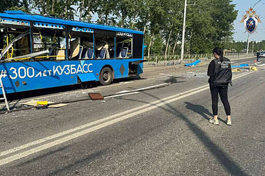 В Кемерове три человека пострадали из-за взрыва газового баллона в автобусе