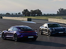 Продажи Porsche Taycan и Mercedes-Benz EQS обвалились вдвое