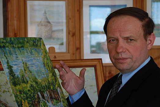 Прошлое Косино живет в картинах художника Сергея Платонова