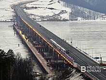 На трассе М-12 в сторону Казани ограничили движение