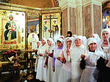 В Риме открылась выставка "Милосердие в России" с фото из хроники ТАСС