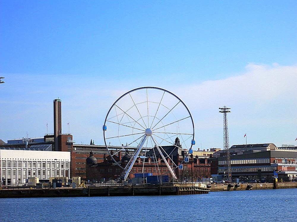 Колесо обозрения Helsinki Sky Wheel, Хельсинки, Финляндия