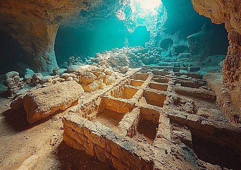 Подводный мост древних племен обнаружили в испанской пещере