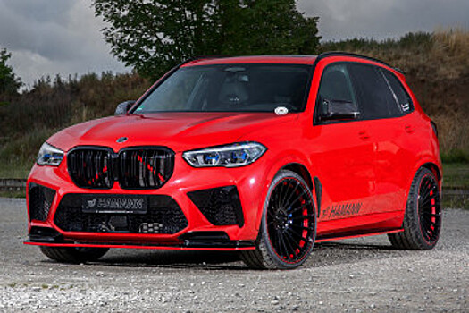 Мощный внедорожник BMW X5 M F95 с тюнингом от Hamann