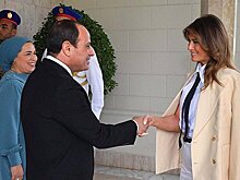 Президент Египта провел переговоры с Меланьей Трамп