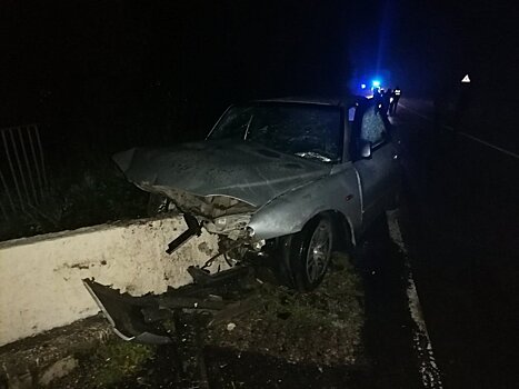 В Санчурском районе автоледи погибла после наезда на дорожное ограждение