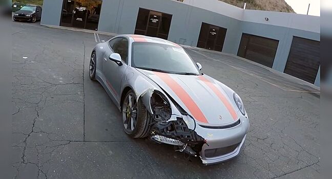 Редкий Porsche 911 R восстановили после аварии