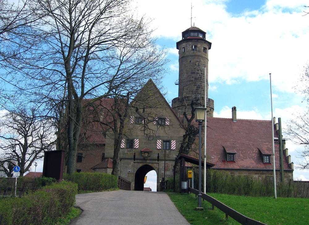 Крепость Альтенбург, Бамберг, Бавария, Германия, Европа