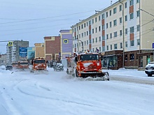 В Магадане из-за циклона объявили свободное посещение в школах