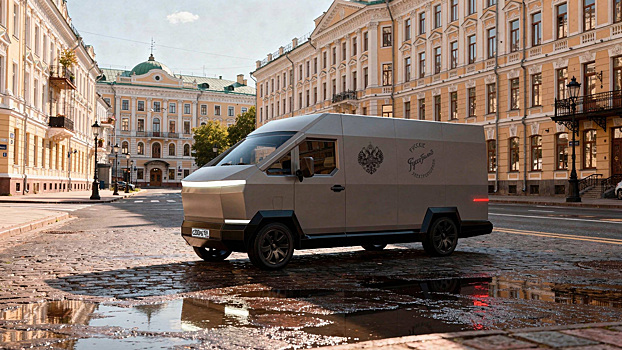 Cybertruck по-русски: опубликован список опций электрофургона «Руссо-Балтъ»