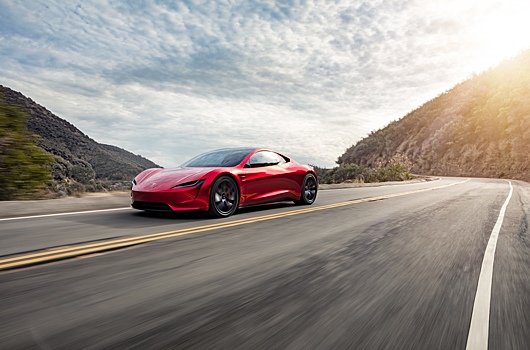 Сверхбыстрый разгон нового Tesla Roadster показали на видео