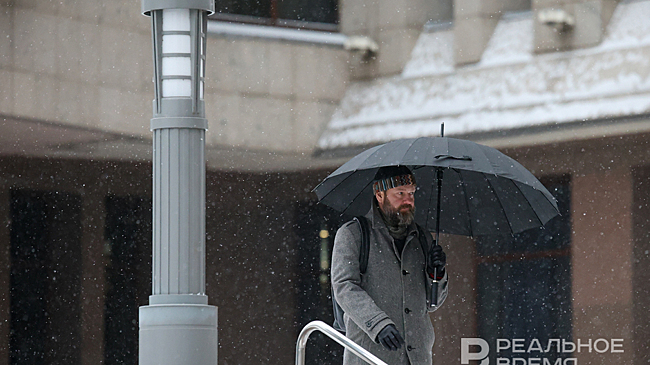 Сегодня в Татарстане ожидается до -8 градусов