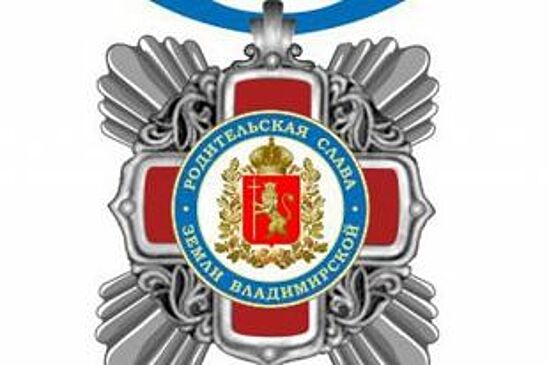 Почетным знаком «Родительская слава Земли Владимирской» наградят 9 семей