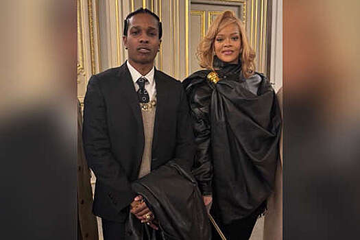 Рэпер A$AP Rocky рассказал, что они с певицей Рианной носят одежду друг друга
