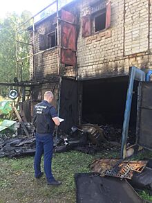 Мужчина сгорел в собственном гараже в Костроме