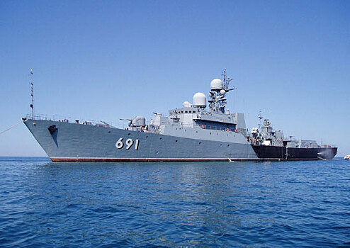 Связисты Каспийской флотилии провели масштабную тренировку