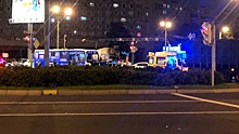 В Петербурге грузовик столкнулся с автобусом
