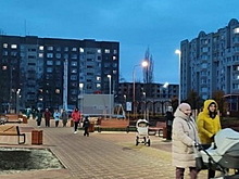 В тамбовском сквере Киквидзе заработало уличное освещение