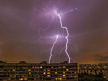 В Москве может пройти град