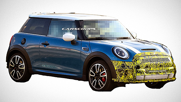 Шпионы показали "последний" рестайлинг Mini Cooper