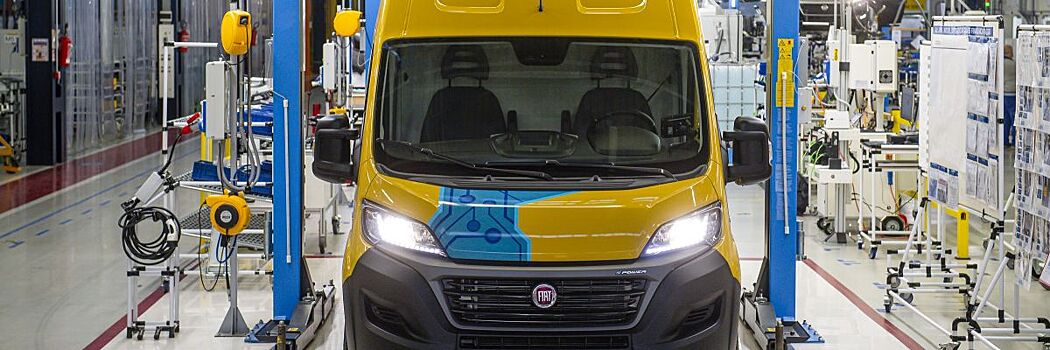 DHL Express приобрела 100 электромобилей Fiat E-Ducato