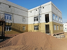 Двухэтажный детский сад на 140 мест продолжают строить под Волгоградом