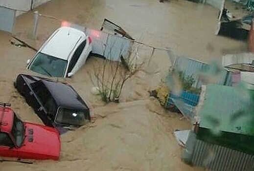 Ливни затопили город в Туркменистане