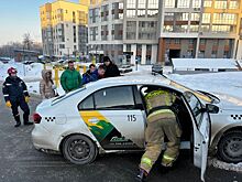 На улице Горького в Ижевске произошло ДТП с участием такси