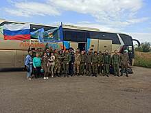 С Украины в Оренбург вернулась пятая смена казаков-добровольцев