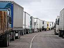 Из-за ремонта моста на границе Литвы и Калининградской области образовалась очередь из фур