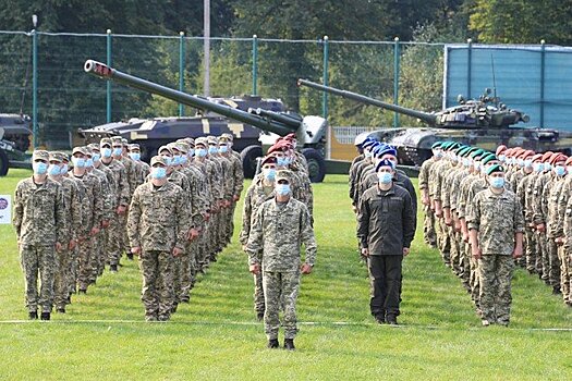 Совместные с США учения Rapid Тrident 2021 начались на Украине