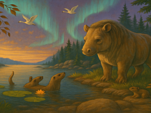 В Арктике нашли уникального безрогого носорога, жившего 23 млн лет назад