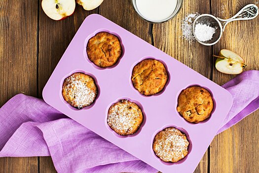 Выпечка выходного дня: четыре рецепта вкусного печенья с яблоками